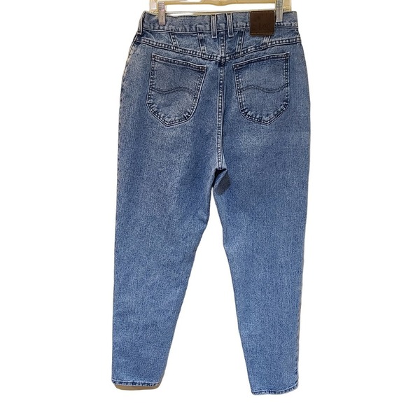 Lee Riveted High Rise Vintage Mom Jeans Size 10 - Picture 3 of 4